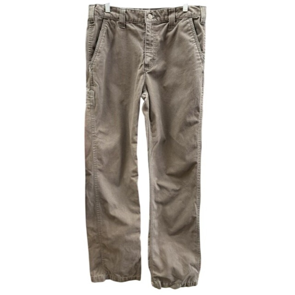 Carhartt Mens‎ Relaxed Fit Carpenter Pants Brown Canvas 32x32 100095 909